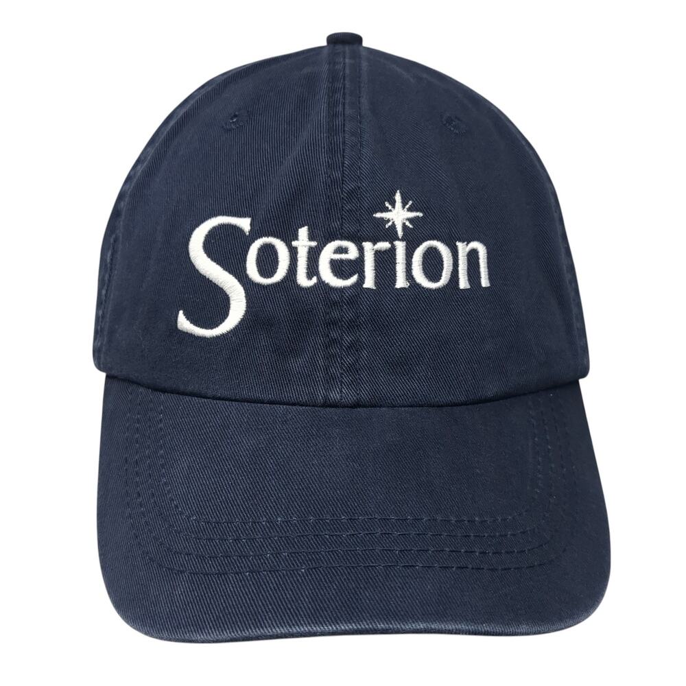 Soterion Safe Passage Slideback Baseball Cap Blue One Size 6 Panel Alternative